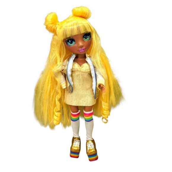 Rainbow High Sunny Madison SERIES 1 Yellow Fashion Doll 11 Inch Outfit Shoes Bag - Picture 1 of 9